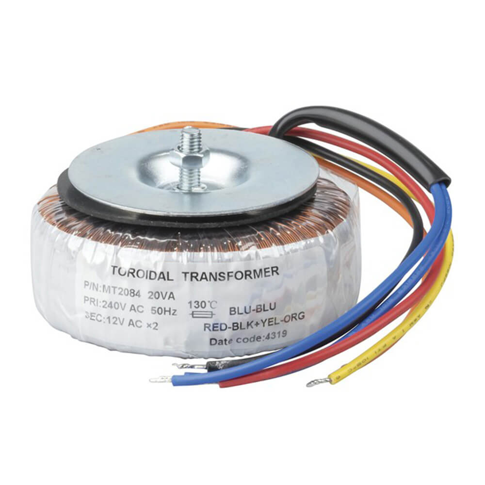 Transformador de baixo perfil toroidal (12+12V)