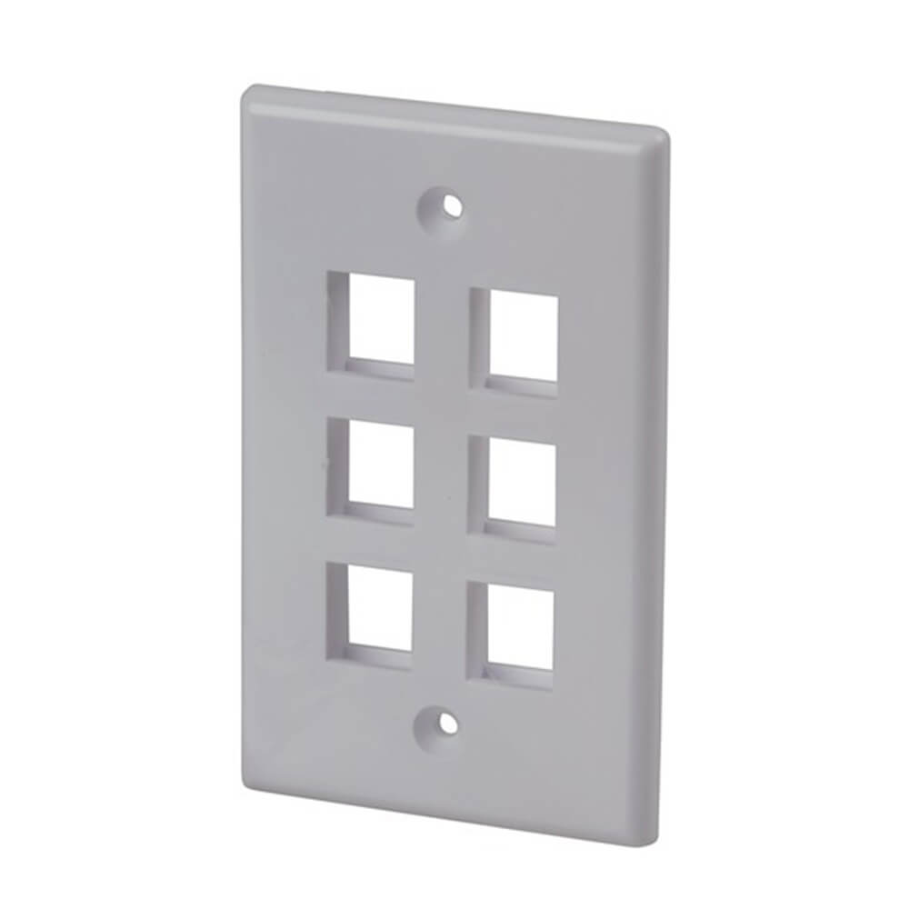 Keystone Wall Plate (6-Way)