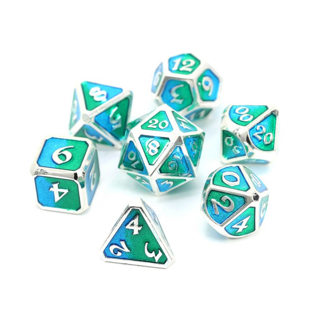 Die Dice Dice Metal Set Polyedral Spellbinder