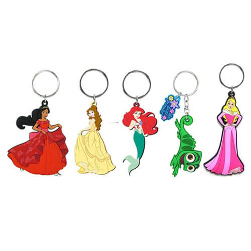 Keyring Soft Touch Disney Princess