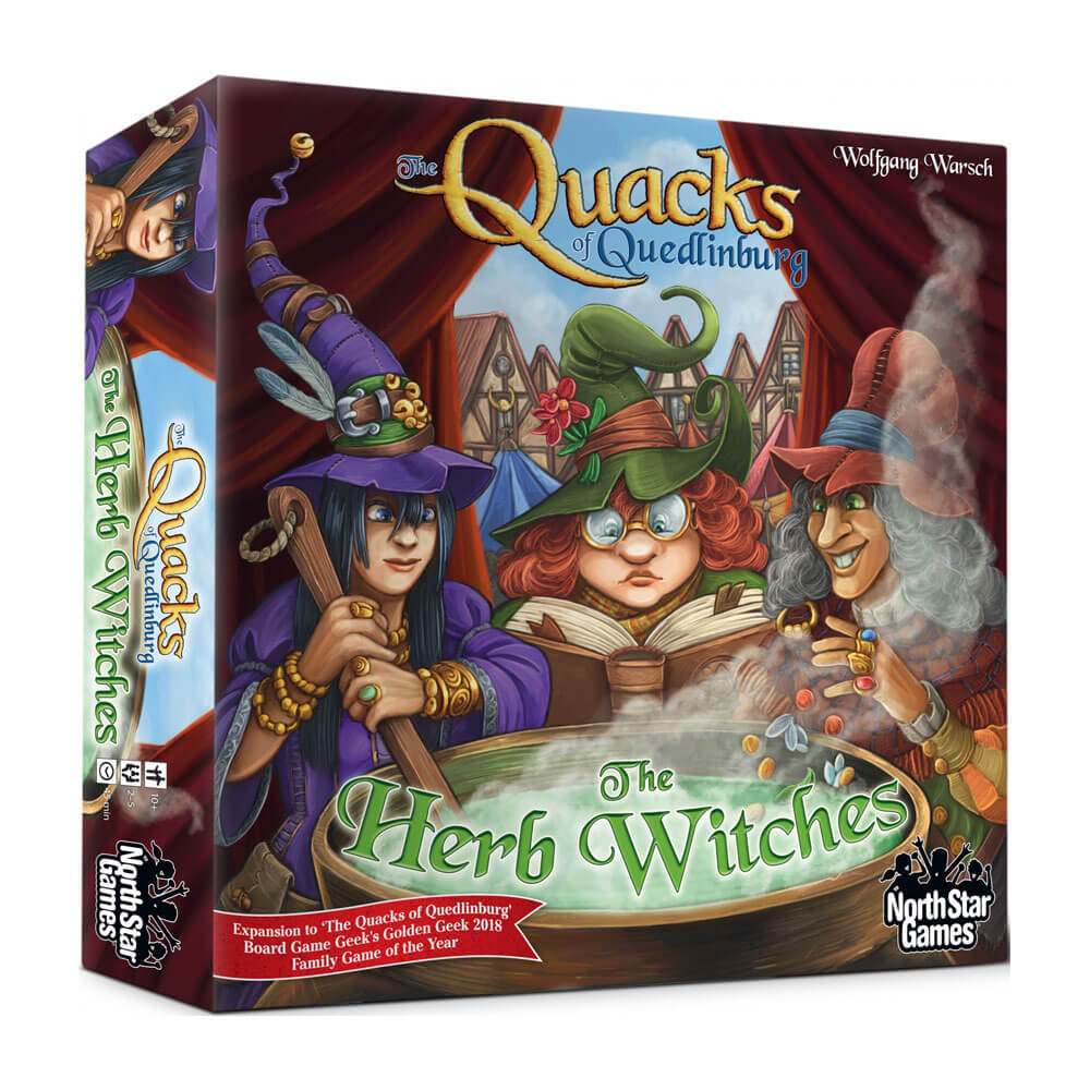 The Quacks of Quedlinburg the Herb Witches Expansion Game