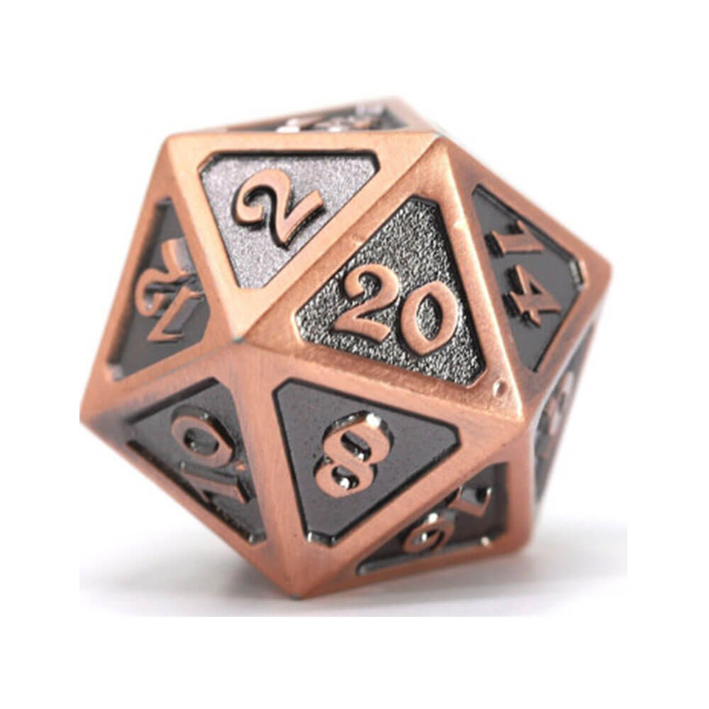 D20 die dice dice metal mythica Battleworn (single)