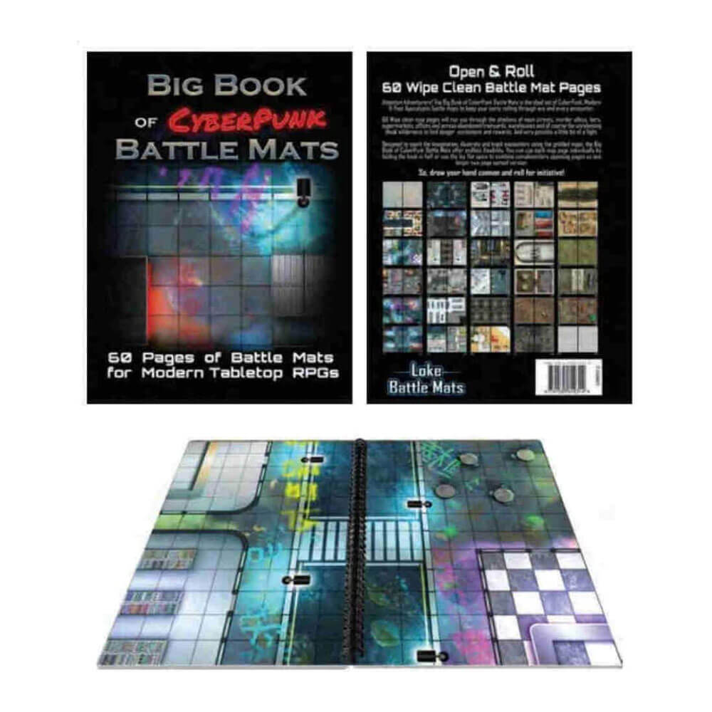 Giant Book of CyberPunk Battle Mats