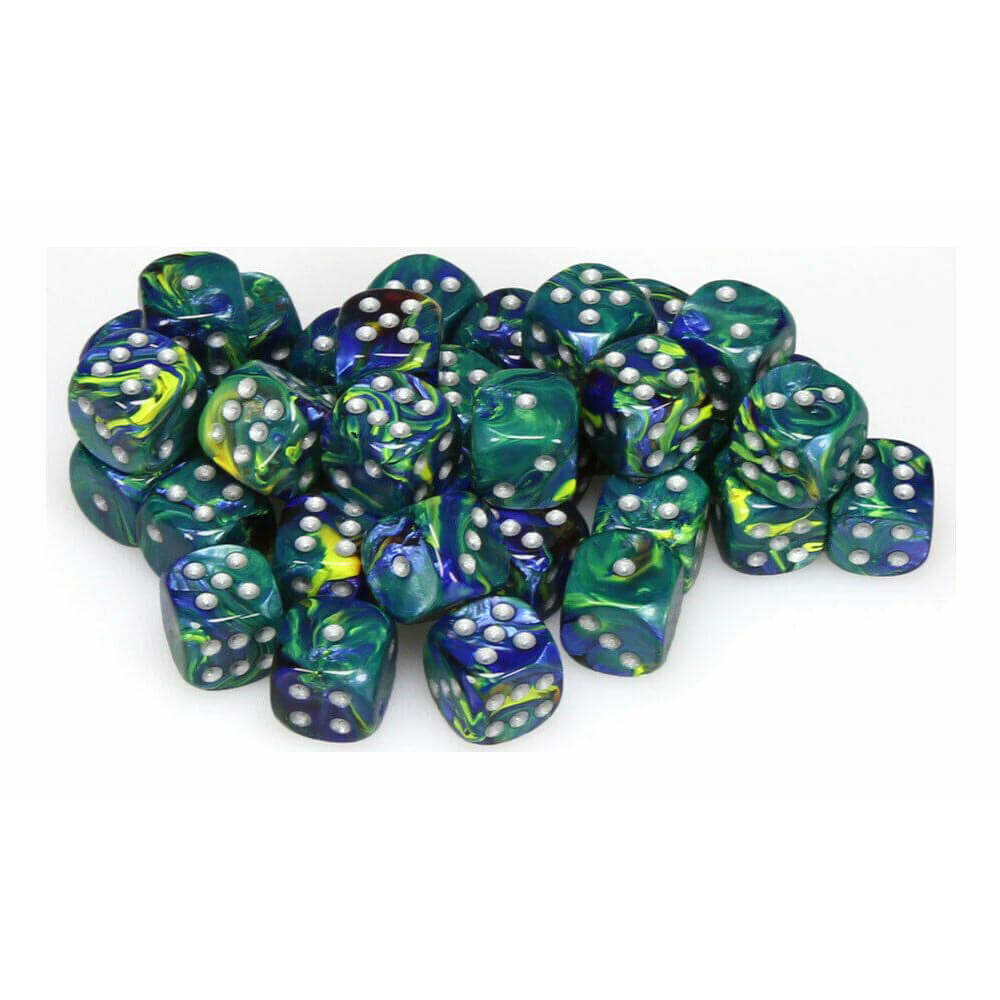 D6 Dice Festive 12 mm (36 dados)