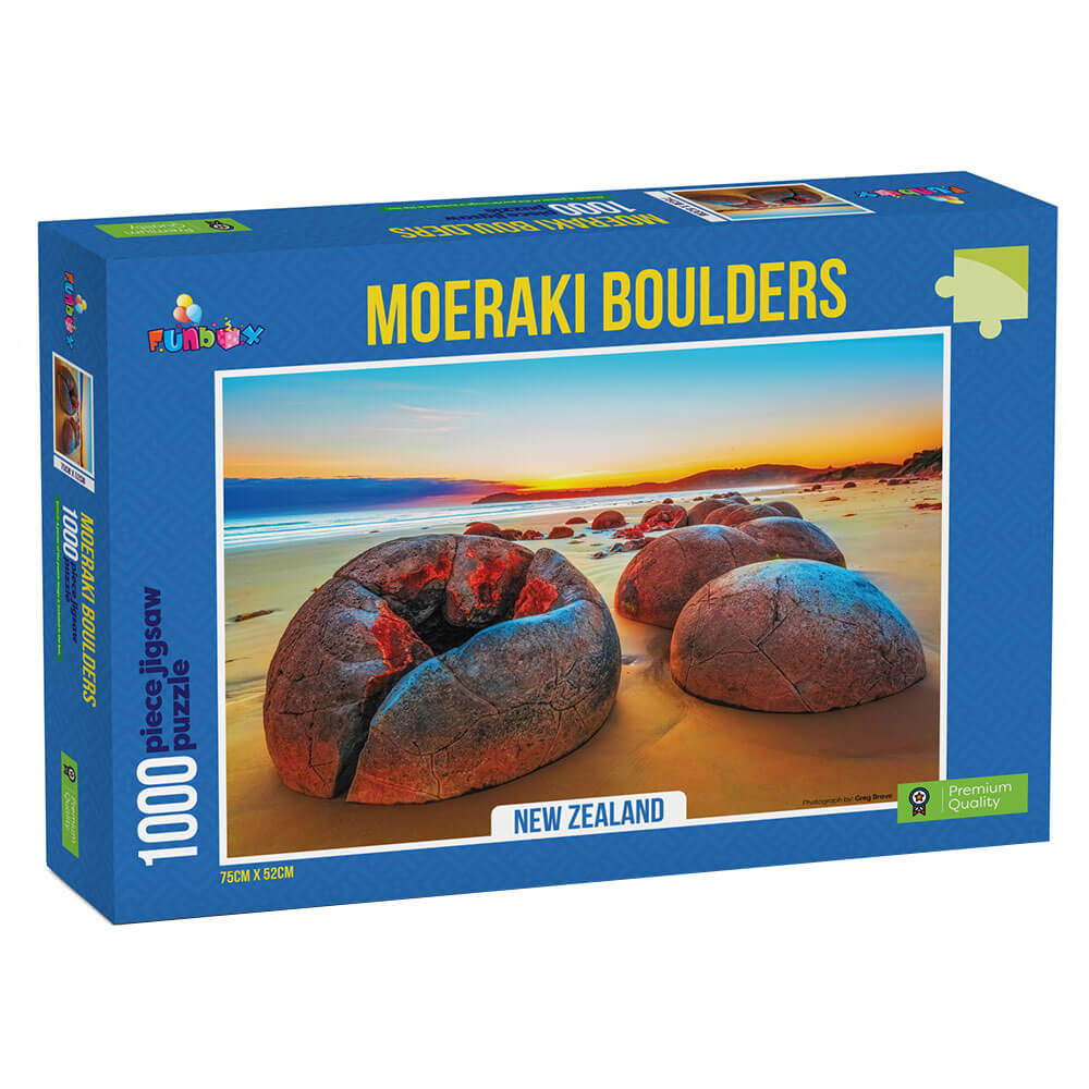 Funbox Puzzle Moeraki Boulders NZ Puzzle (1000 pcs)