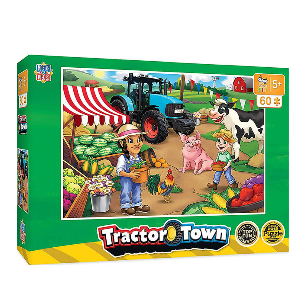 MP Tractor Town Puzzle (60 st)