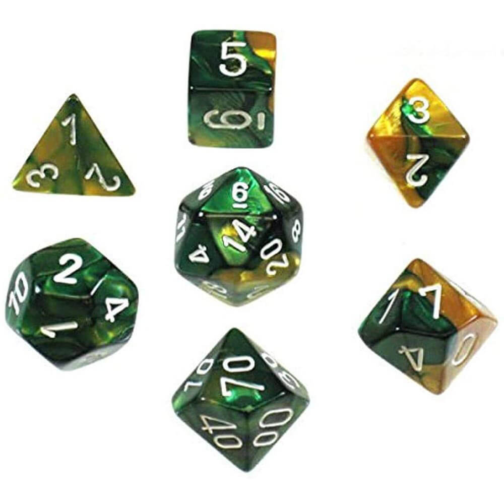 D7 Die Set Dice Gemini Poly (7 dés)