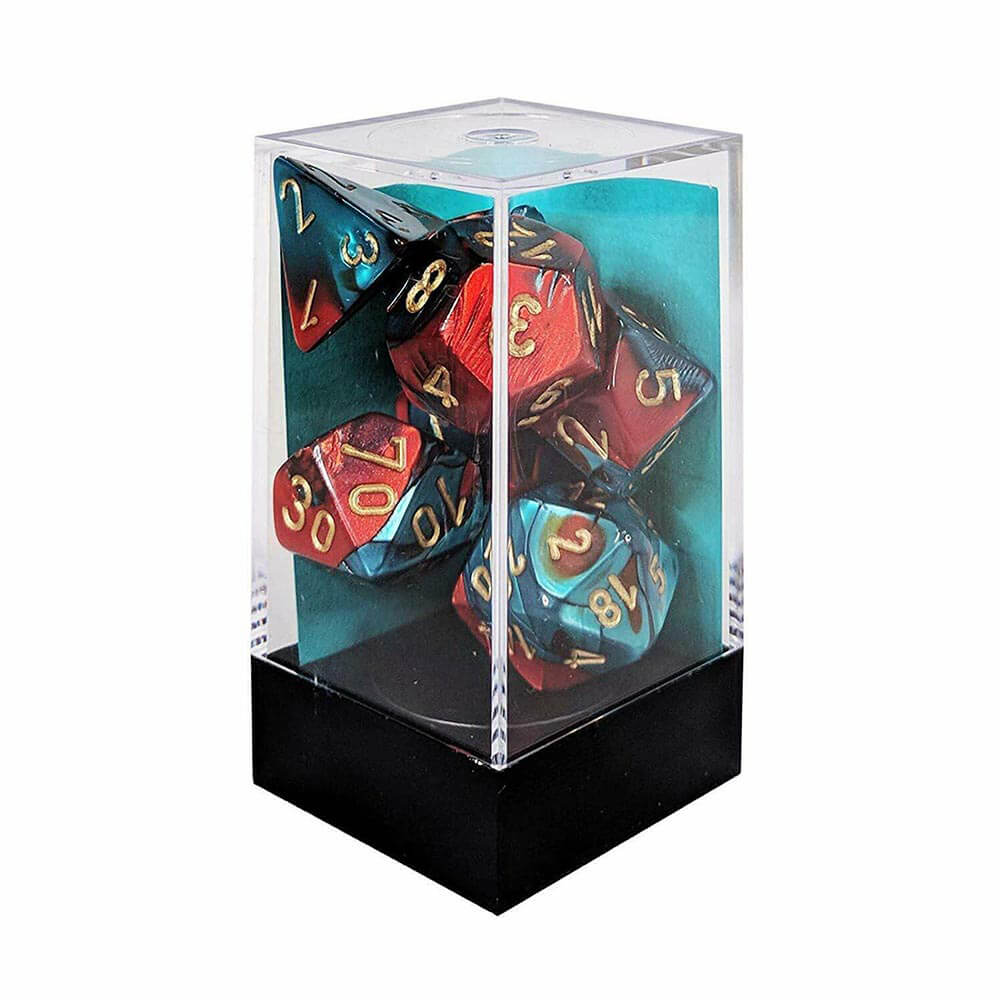 Zestaw D7 Dice Gemini Poly (7 kości)