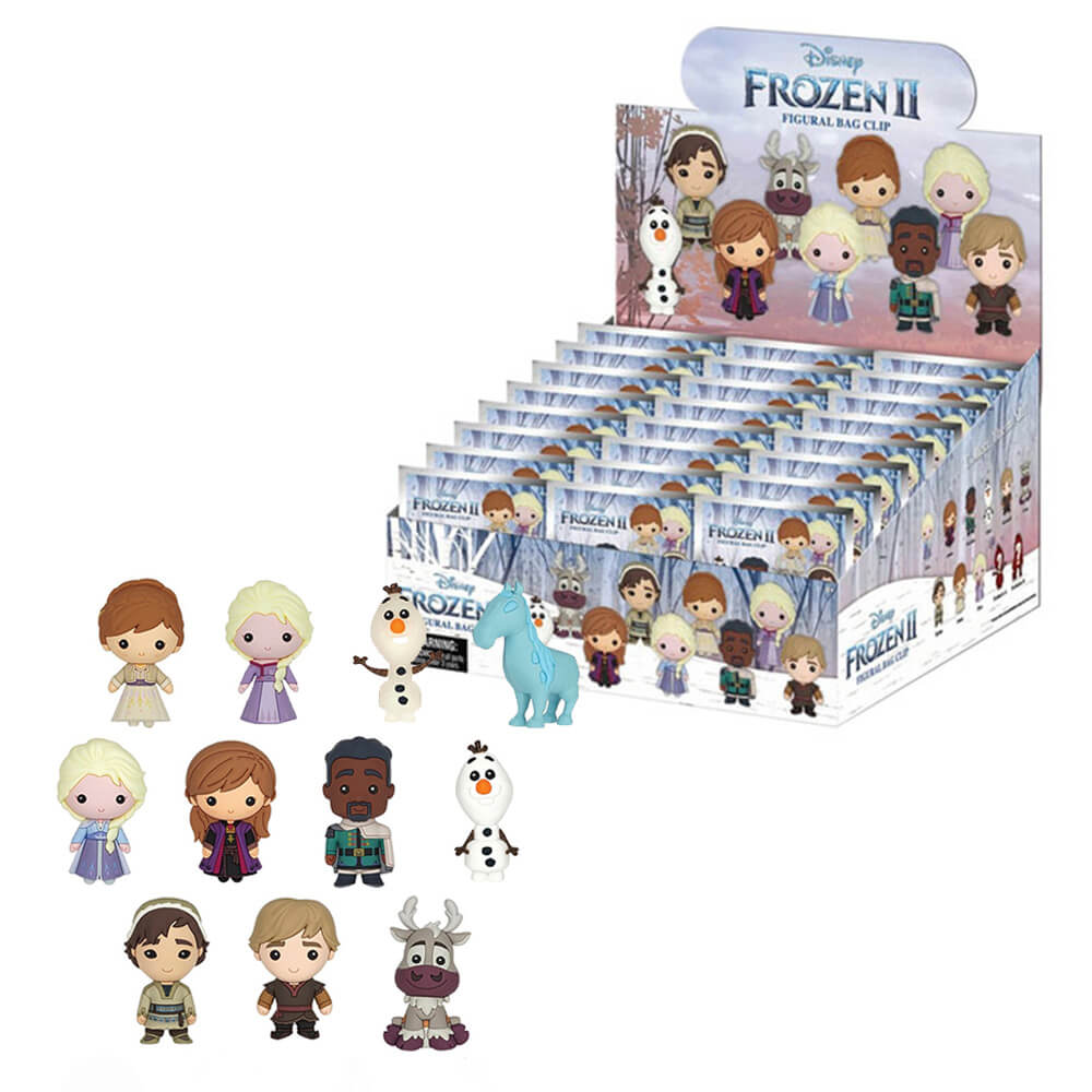 Keyring Plush Blind Bag Disney Frozen 2 (24 Pk)