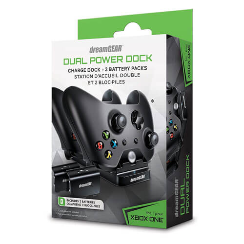 XB1 dreamGEAR Dual Power Dock (Black)