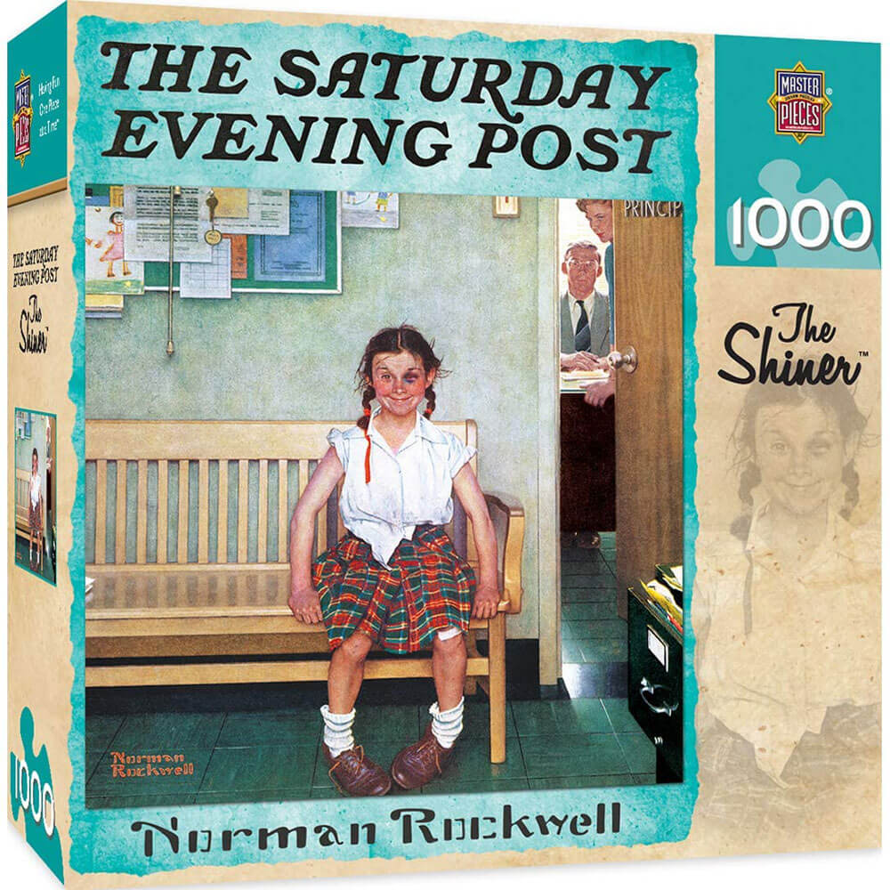 Das 1000-teilige Puzzle „Saturday Evening Post“.