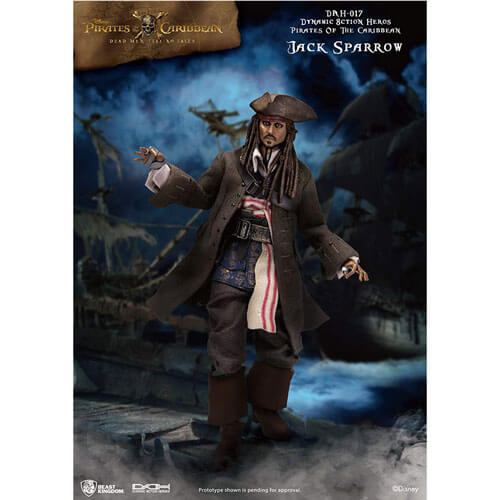 Beast Kingdom Dynamic Action Heroes Captain Jack Sparrow