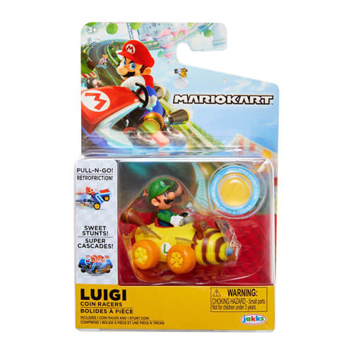 World of Nintendo Super Mario Coin Racers Wave 1 (8 Pk)