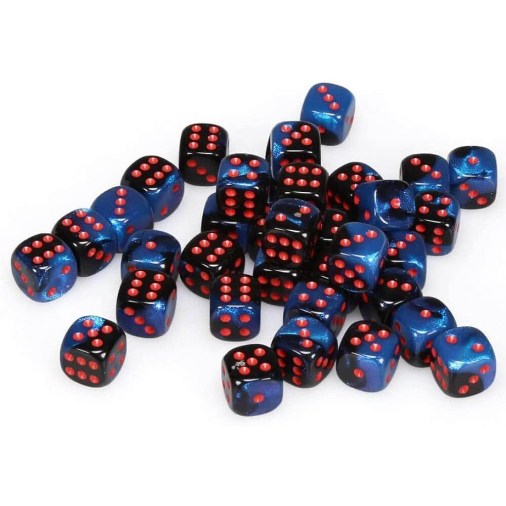 D6 DICE Gemini 12 mm (36 dobbelstenen)