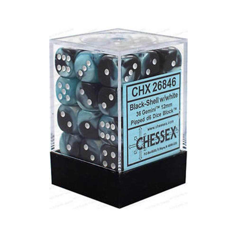 D6 Dice Gemini 12 mm (36 kości)