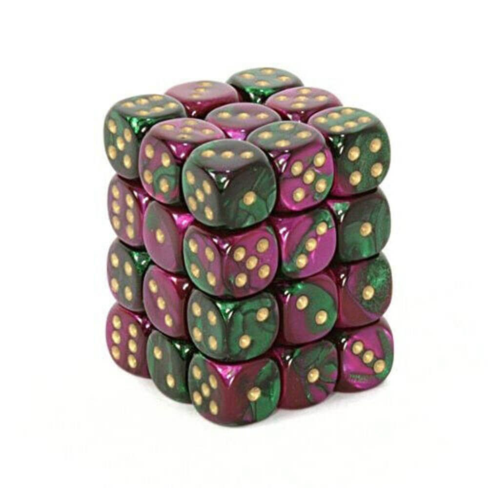 D6 DICE GEMINI 12MM (36 DICE)