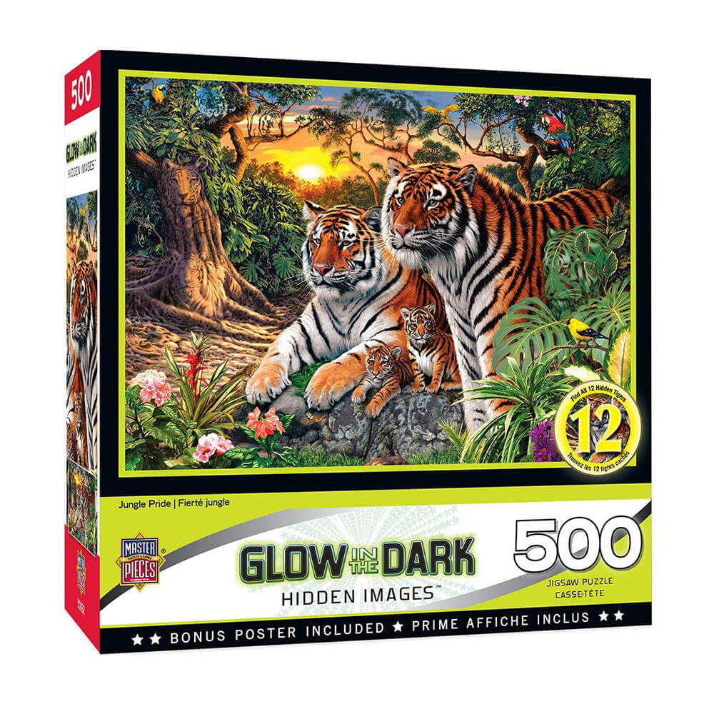 MP Hidden Image Glow Puzzle (550st)