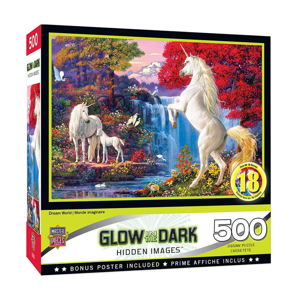 MP Hidden Image Glow Puzzle (550st)