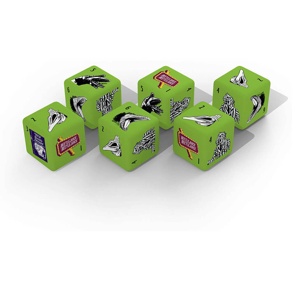 Beetlejuice Dice Set