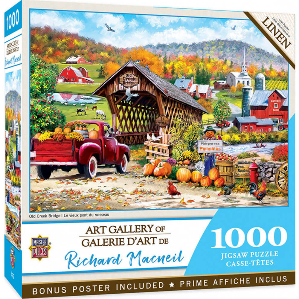 Capolavori della galleria d'arte puzzle 1000pc