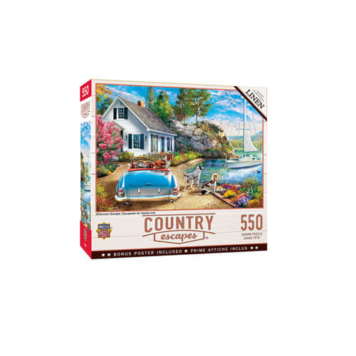 MasterPieces Country Escapes 550pc Puzzle