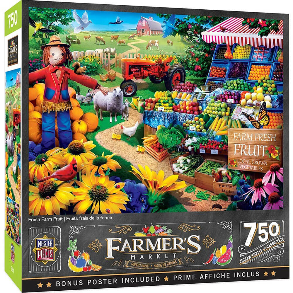 Masterpieces Farmer's Market 750pc Puzzle