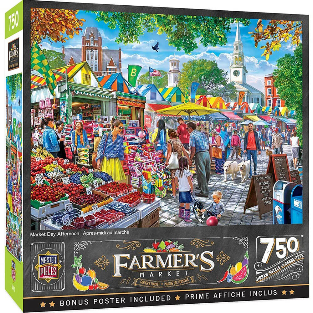 Arcydzieła rynek rolników 750pc Puzzle