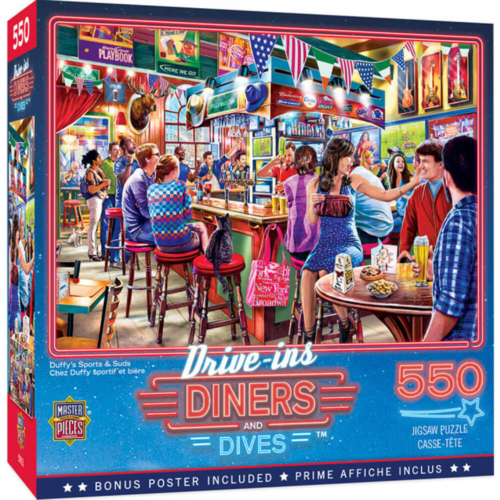 Drive-In Diners & Dives 550pc Rompecedia