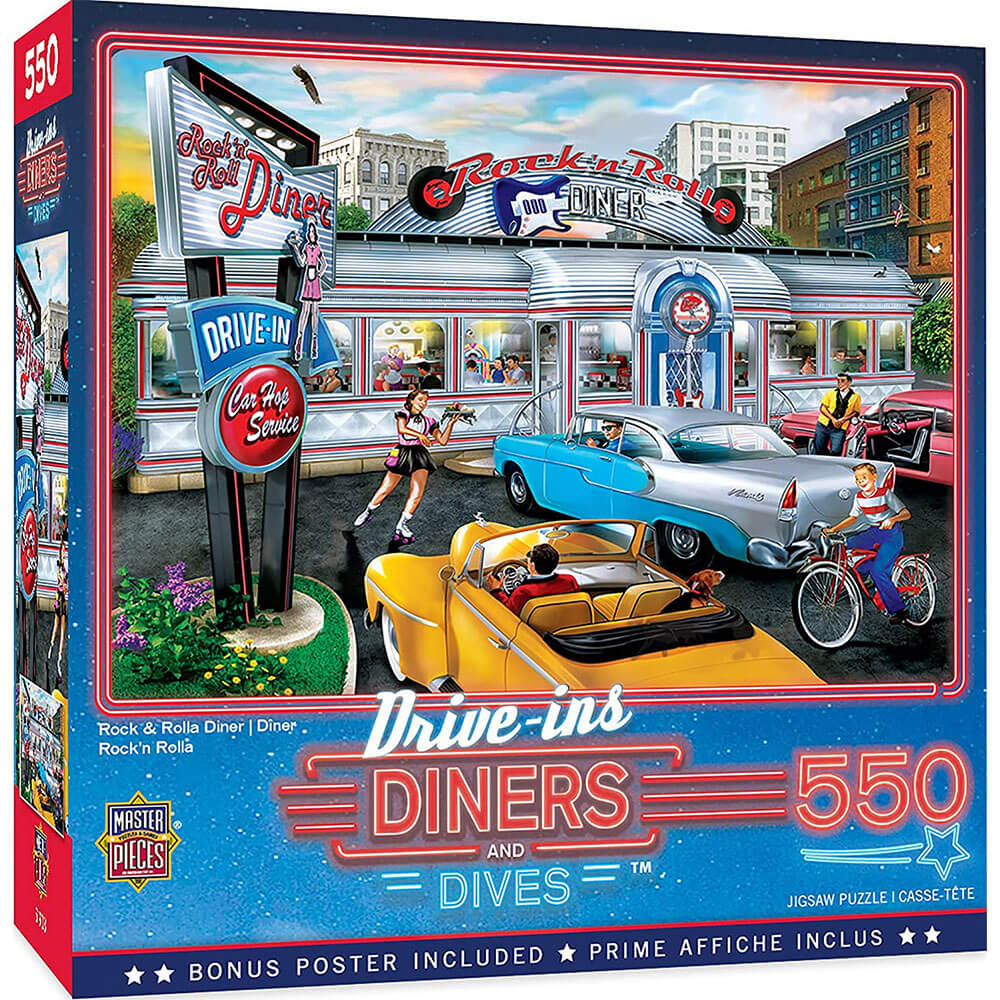 Drive-Ins Diners & Dives 550pc Puzzle