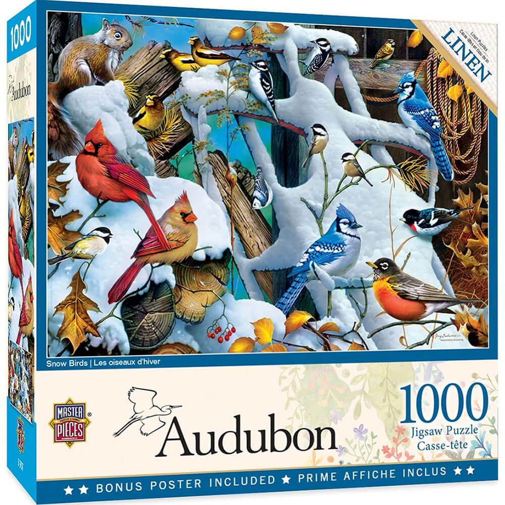 Mesterverk Audubon 1000pc puslespill