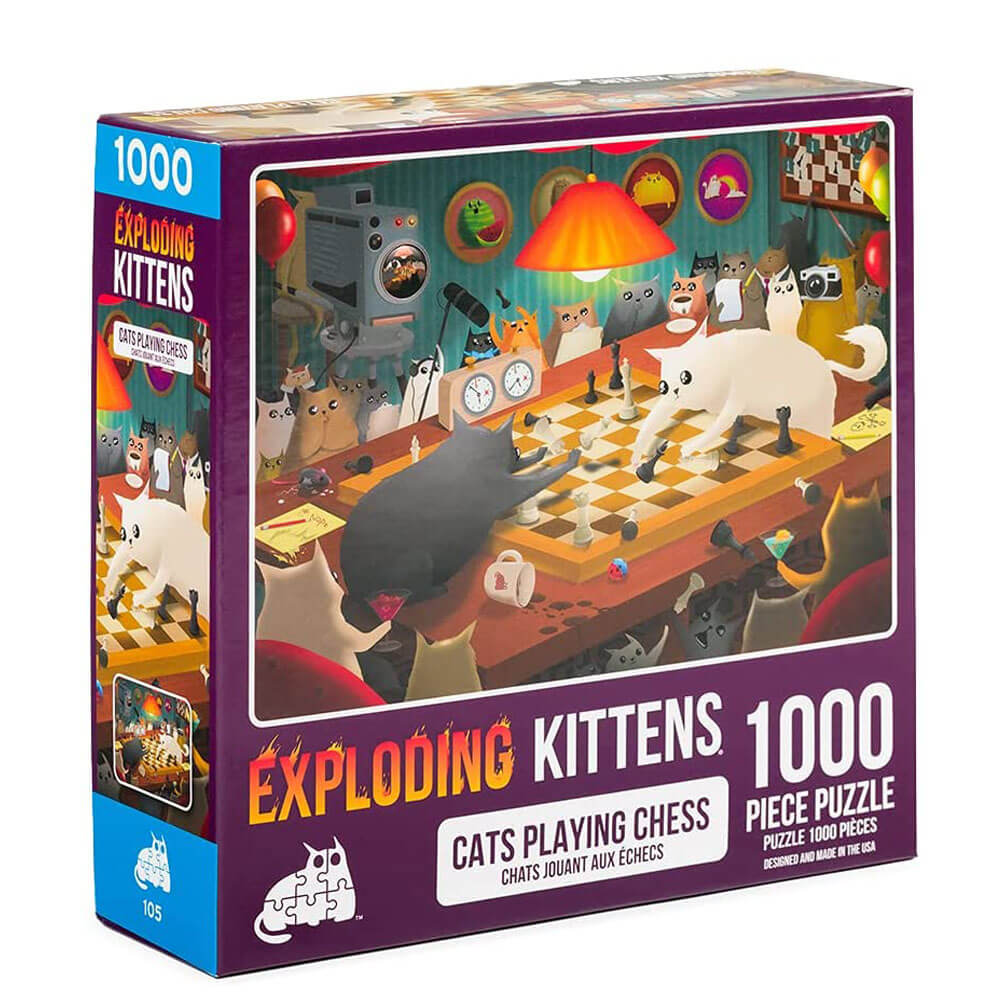 Kittens Gats Explosing 1000pcs rompecabezas