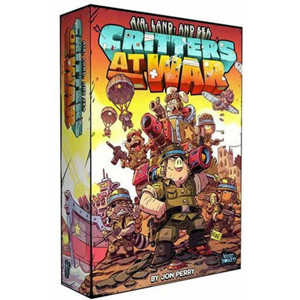 Air Land & Sea Critters At War Card Game