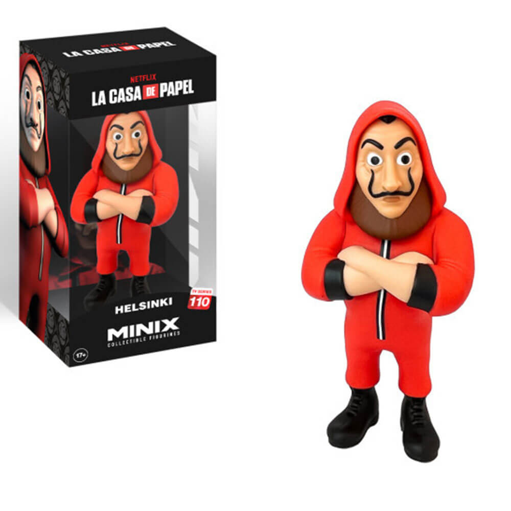 Minix Money Heist con figura coleccionable de máscaras