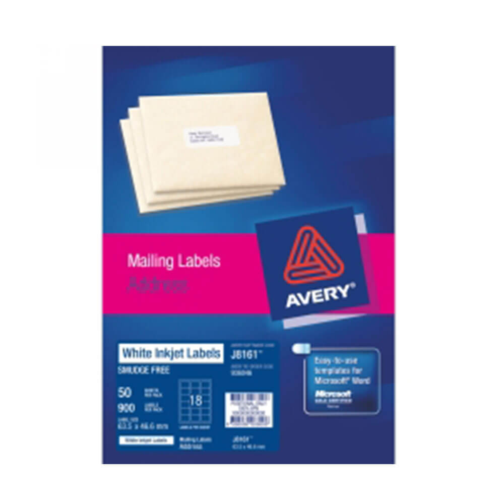 Avery Inkjet Label