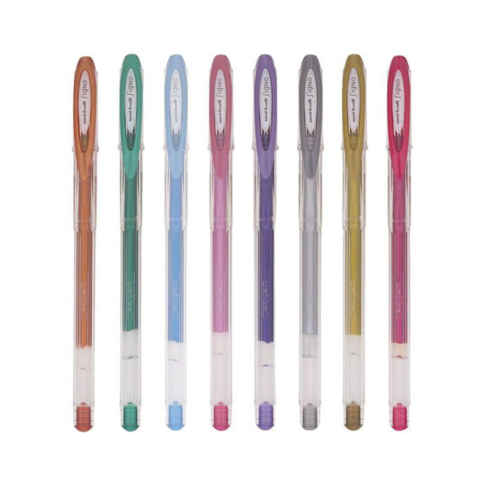 Signo uni-ball Noble Metalic Fine Pen assorti