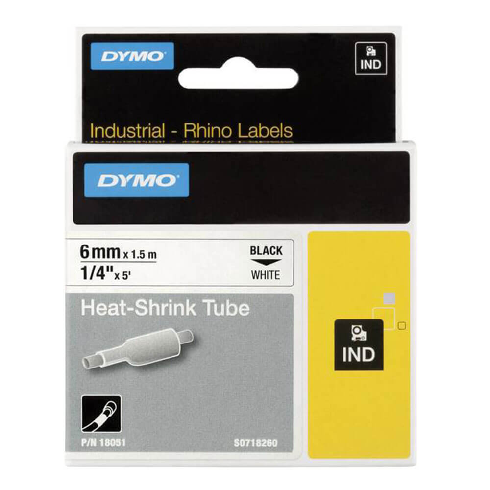 Dymo Rhino Pro Heat Shrink Tape Label (19 mm)