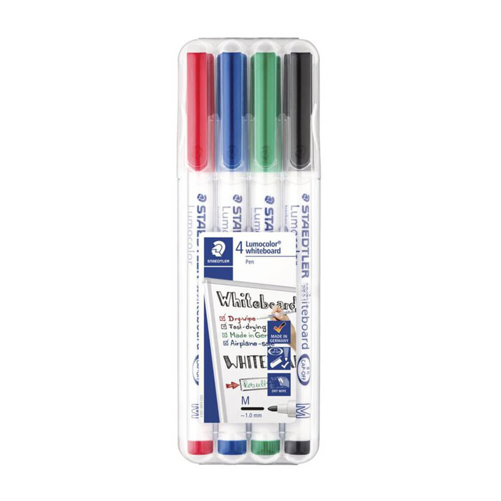 Staedtler whiteboard markør 1mm assorteret