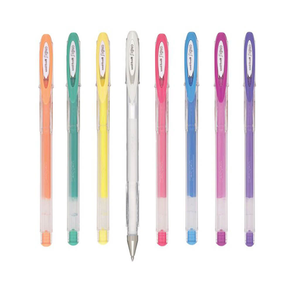 Uni-Ball Signo Angelic Fine Gel Pen blandad