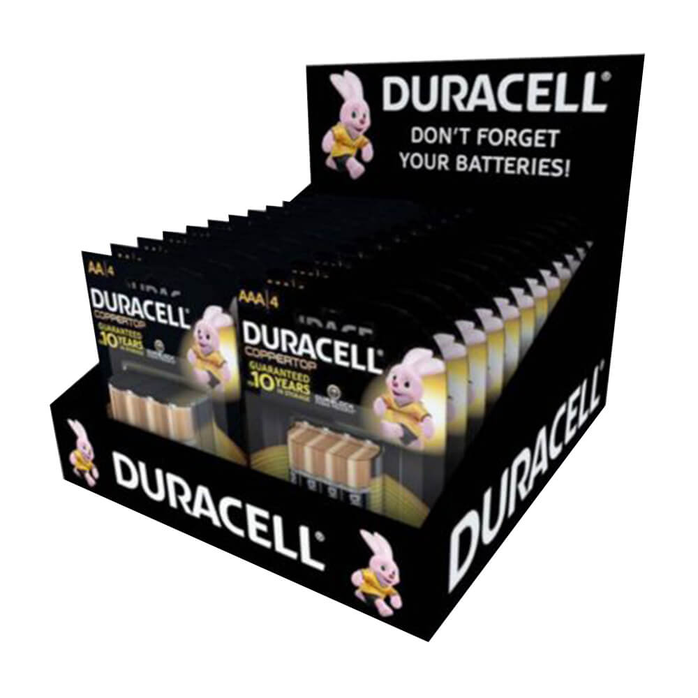 Baterie alkaliczne Duracell AA i AAA (24 stopy)