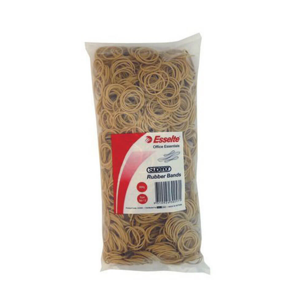 Esselte Rubber Bands 500G Bag