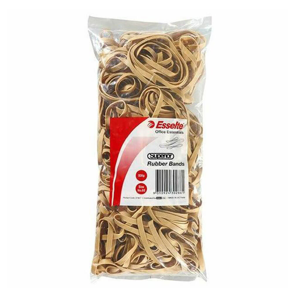 Esselte Rubber Bands 500G Bag