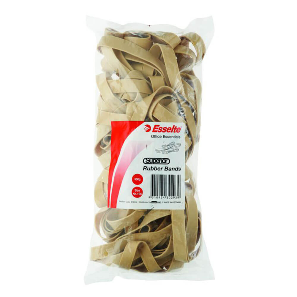 Esselte Rubber Bands 500g Bag