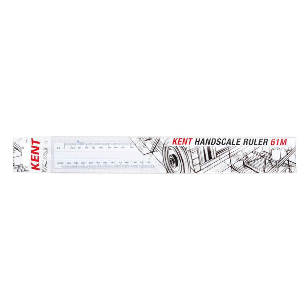 Kent Doublesided Handscale Ruler