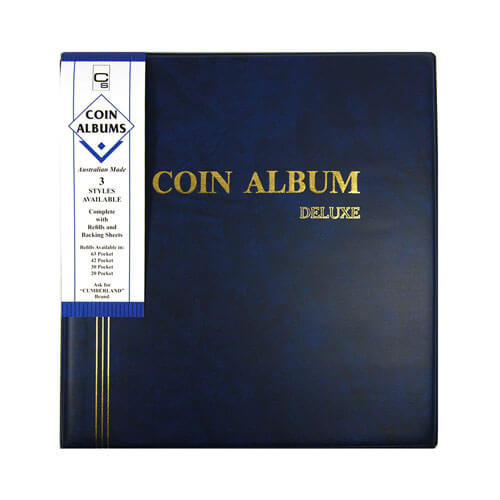 Cumberland PVC Padded Cover Coin Album Refills