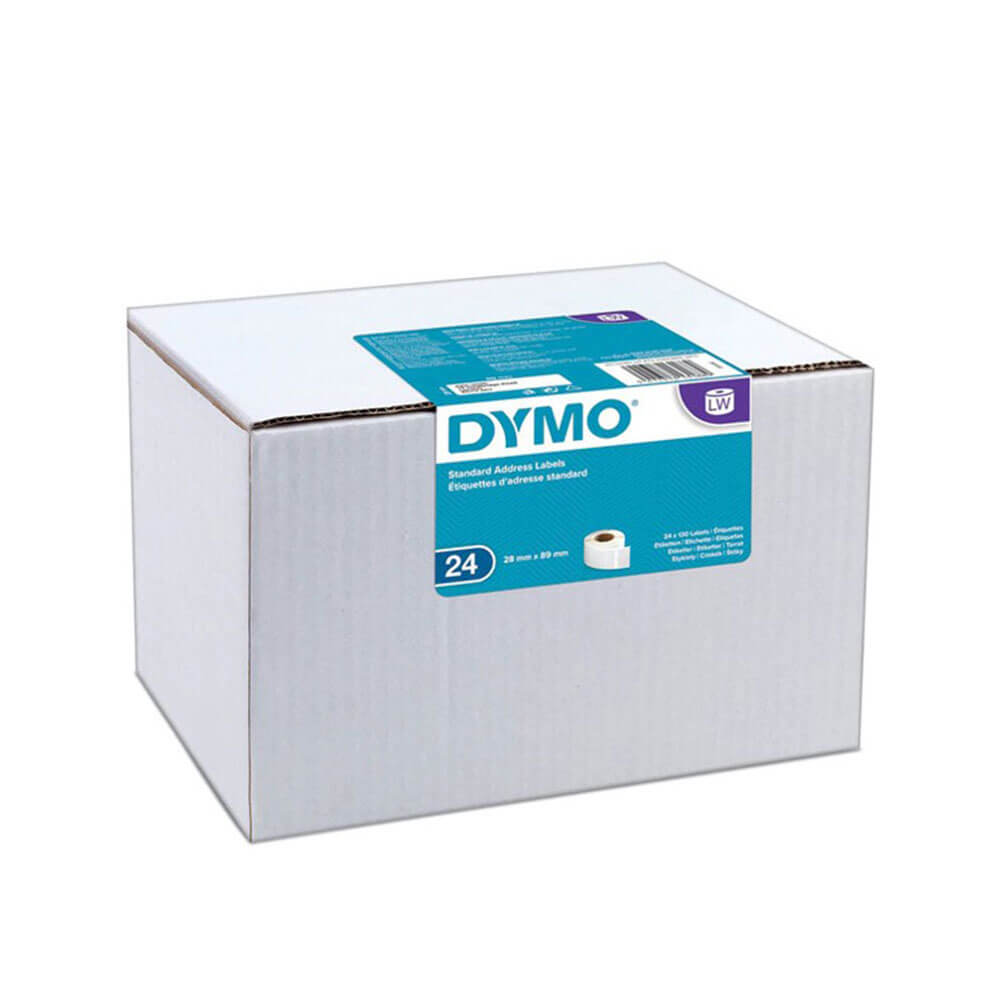 Dymo Standard Address Paper Label 28x89mm