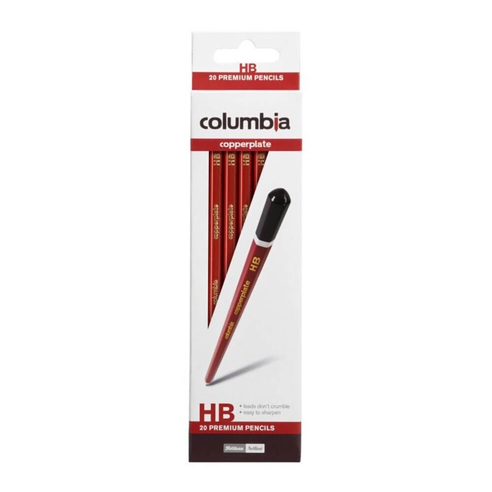  Columbia Copperplate-Bleistift, 20 Stück