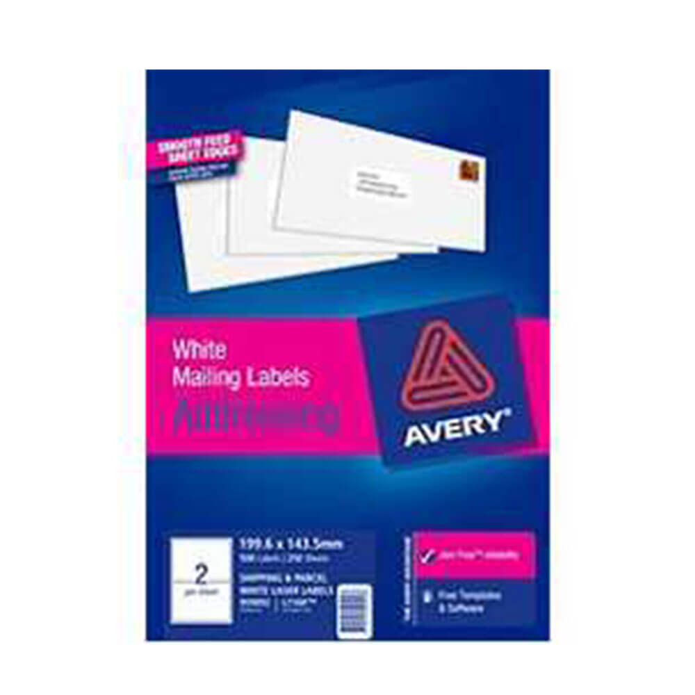 Avery Shipping Laser Label 250pk