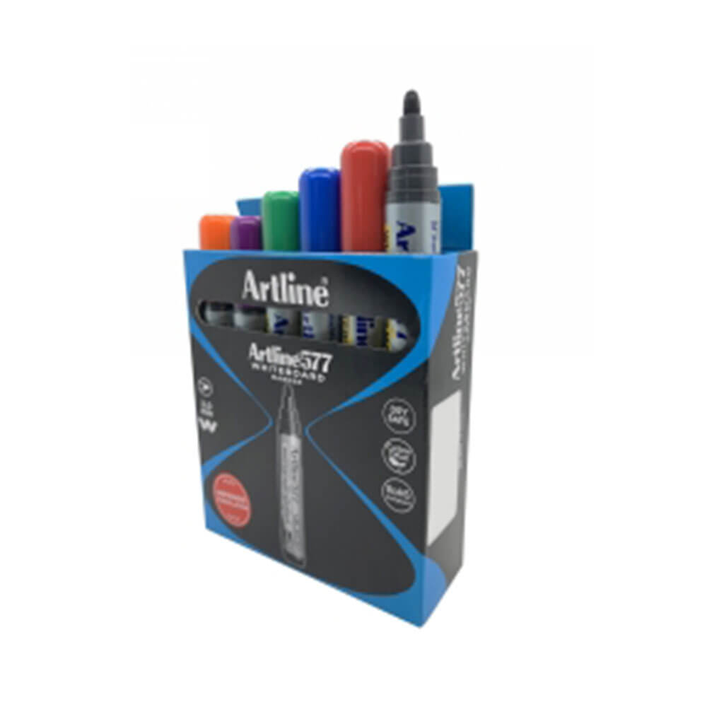 Artline Whiteboard Marker 2 mm Bullet assorti