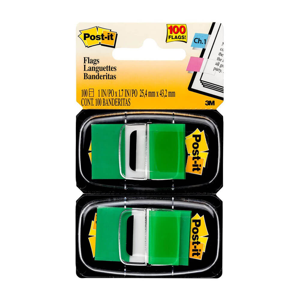 Post-it Twin Pack Flags 100st