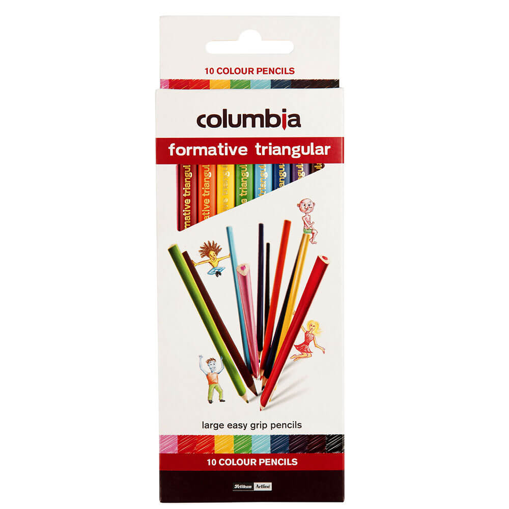 Crayons de couleur formative Columbia (10pk)